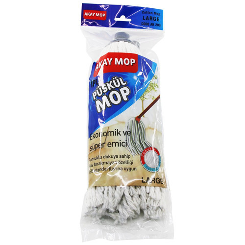 LARGE ÖRGÜLÜ İPLİ PÜSKÜL PAMUK MOP (2)