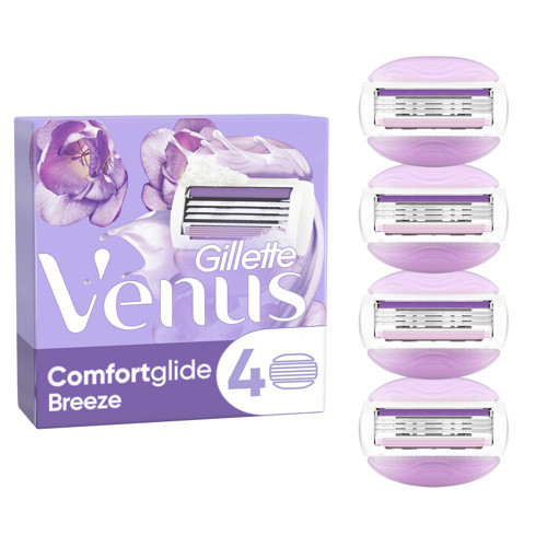 Venus Breeze Yedek Bıçak 4'lü (5'li Paket)
