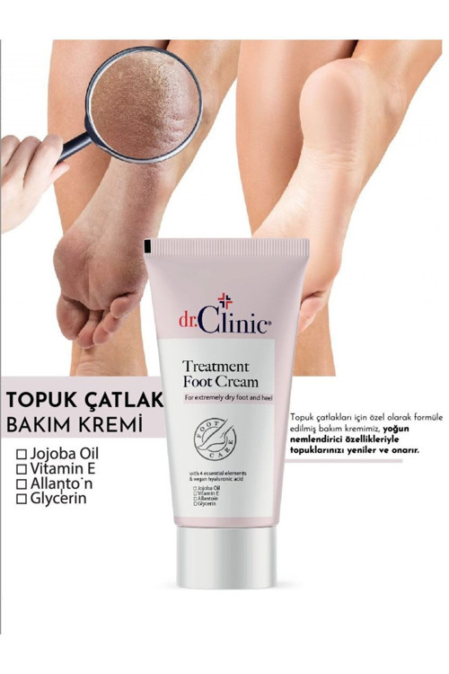 DR CLİNİC TOPUK ÇATLAK BAKIM KREMİ 50 ML