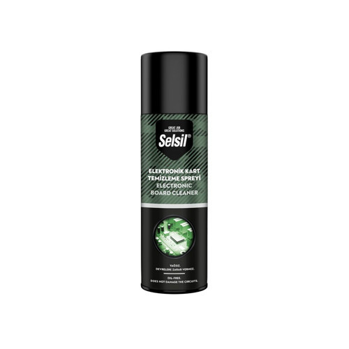 SELSİL ELEKTRONİK KART TEMİZLEME SPREYİ 500ML YAĞSIZ - DEVRELERE ZARAR VERMEZ (2)