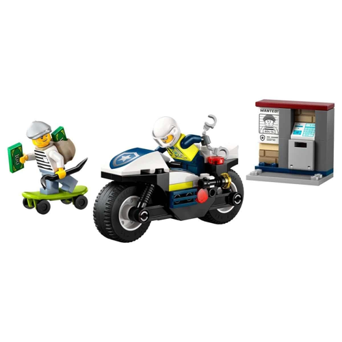 LEGO City Polis Motosikleti Takibi 60455