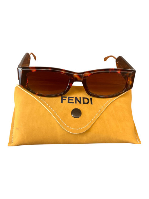 FENDİ KEMİK MODEL LEOPAR KADIN GÜNEŞ GÖZLÜĞÜ YENİ SEZON