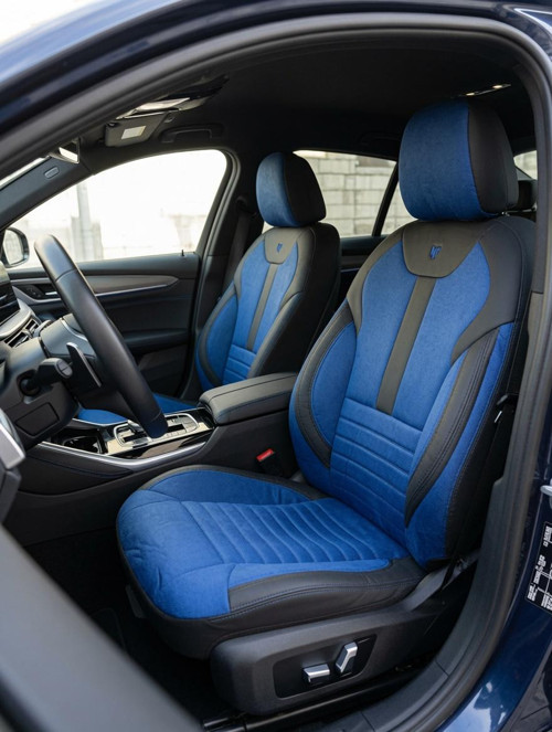 Seat İbiza Araçlara Uyumlu Tay Tüyü Deri Oto Koltuk Kılıfı-Balat Serisi