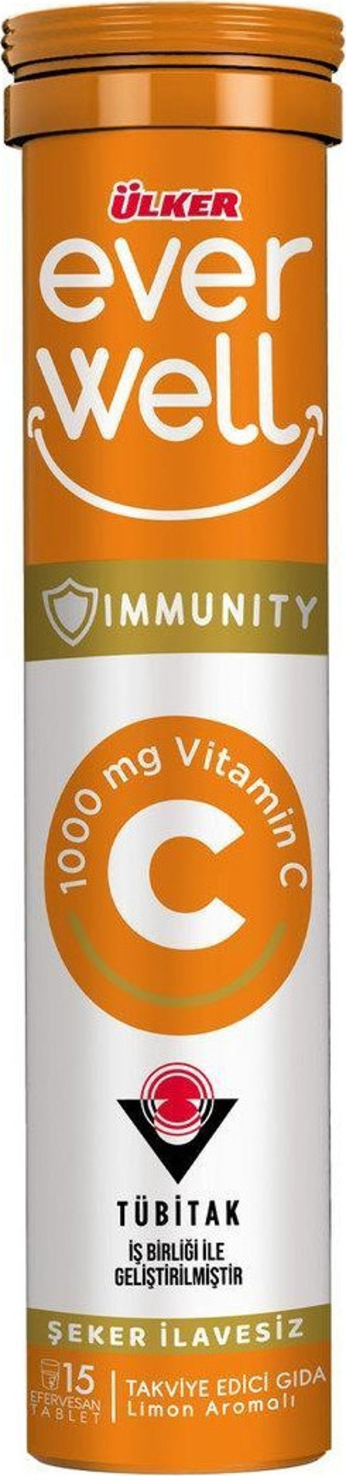 Everwell Vitamin C 15'li 67,5 Gr. (6'lı)