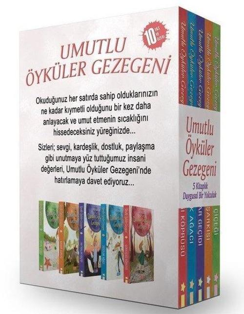 Umutlu Öyküler Gezegeni Seti-Kutulu-5 Kitap Takım