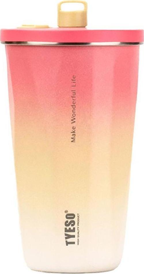 Termos Candy Tumbler Vakumlu Paslanmaz Çelik Termos 600 ML Pembe