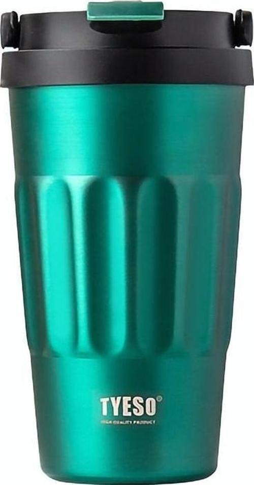 Termos Coffe Mug Vaku Mlu Paslanmaz Çelik Taşıma Kulplu 500 Ml