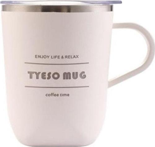 Termos Cubic Mug Vaku Mlu Paslanmaz Çelik Termal Kapaklı 300 Ml