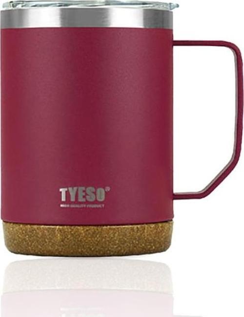 Termos Venus Mug Vaku Mlu Paslanmaz Çelik Termal Kapaklı 530 Ml Kırmızı