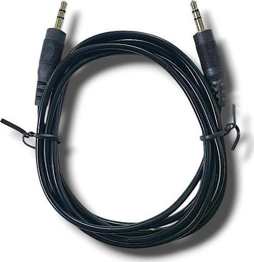 Aux Stereo Ses Aktarım Kablosu 3.5mm Jak Erkek Erkek L Tipi 1.5 Metre