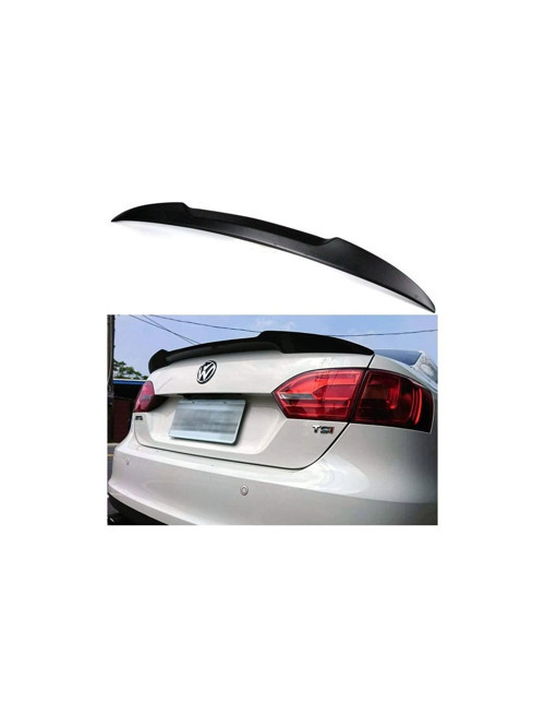 volkswagen jetta 2011.2016 plastik parlak siyah boyalı m4 spoiler