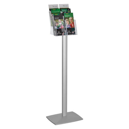 Pillar Broşür Stand 6X1/3A4 (10x21cm)