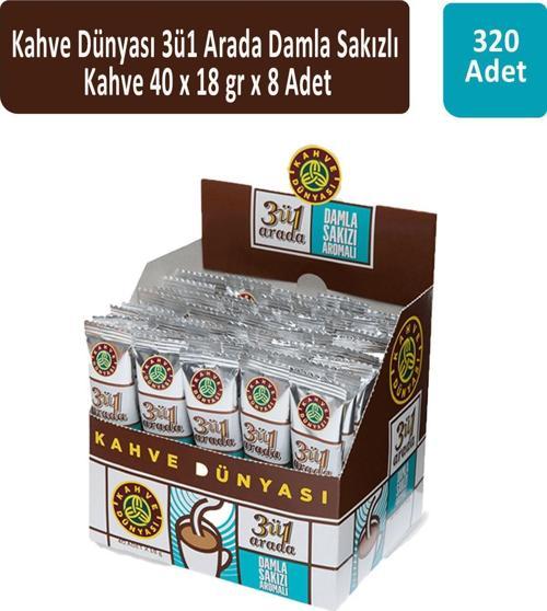 3ü1 Arada Damla Sakızlı 40 x 18  gr x 8 Adet