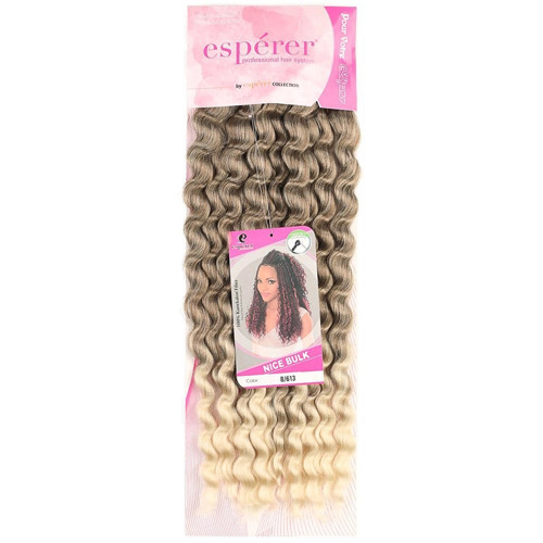 Nice Bulk Afro Su Daası / Küllü Kahve / Platin Ombreli