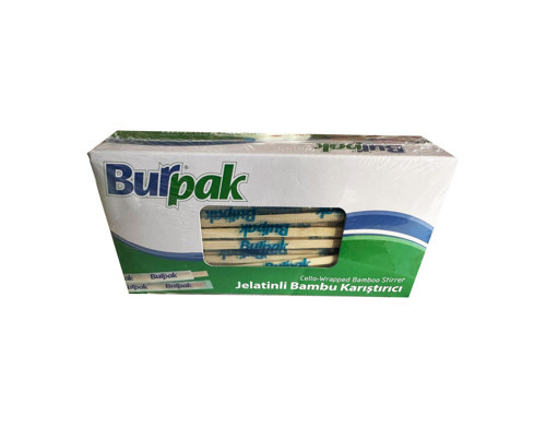 Jelatinli Tahta Ahşap Bambu Karıştırıcı Çubuk Kaşık - 12 Cm. - 200 Adetlik 20 Paket