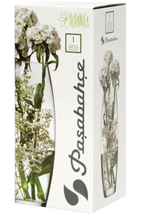 Paşabahçe Botanica Cam Vazo 26Cm (43966) Dekoratif Ürünler