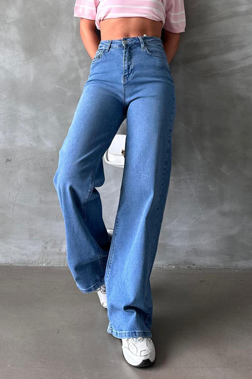 Mavi Straight Wide Kadın Jean Mg2000
