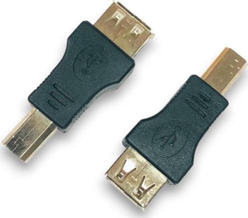 Usb A Dişi - Usb B Erkek Adaptör Dönüştürücü Usb Dişi Usb B Erkek Yazıcı Giriş Ucu Erkek