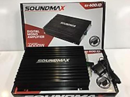 Sx-600.1D Oto Anfi Mono Max Power 4000W Bas Kontrol