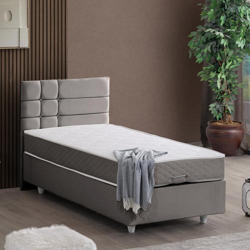 Almada Tek Kişilik Baza Başlık Letto Yatak Seti
