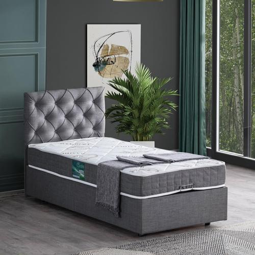 Eylül Tek Kişilik Baza Başlık Comfort Yatak Seti