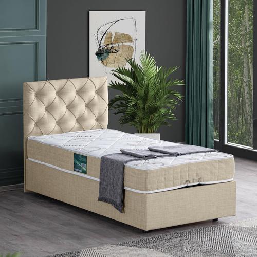 Eylül Tek Kişilik Baza Başlık Comfort Yatak Seti