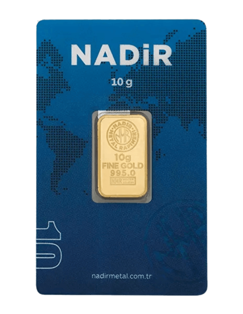 NadirGold 10 Gr Külçe Altın