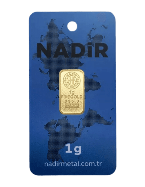 NadirGold 1 Gr Külçe Altın