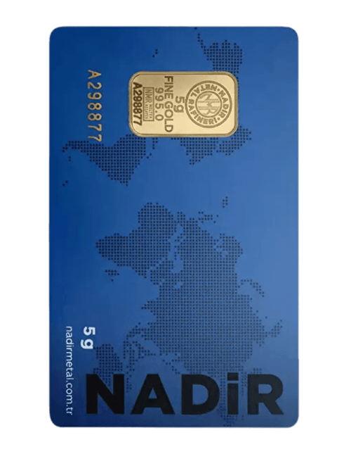 NadirGold 5 Gr Külçe Altın