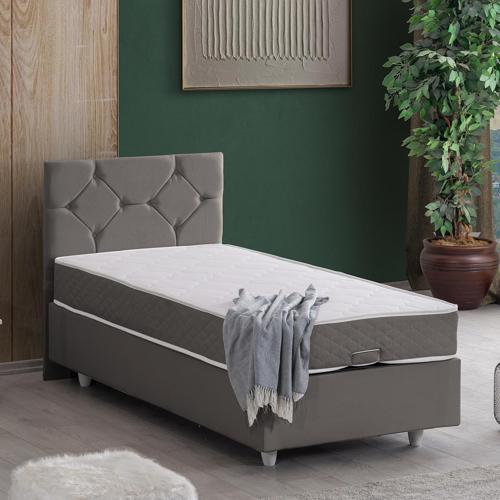 Glamis Tek Kişilik Baza Başlık Letto Yatak Seti