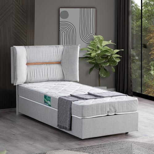 Lizbon Tek Kişilik Baza Başlık Comfort Yatak Seti