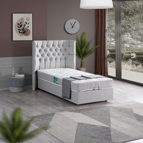 Matilda Tek Kişilik Baza Başlık Comfort Yatak Seti