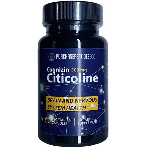 Citicoline Cognizin Brain Nervous Health 500 mg 60 Caps