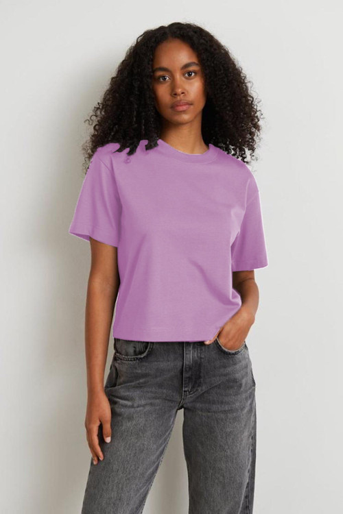 Mad Girls Lila Tişört Mg1284