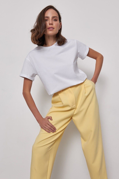 Mad Girls Beyaz Tişört Mg1351
