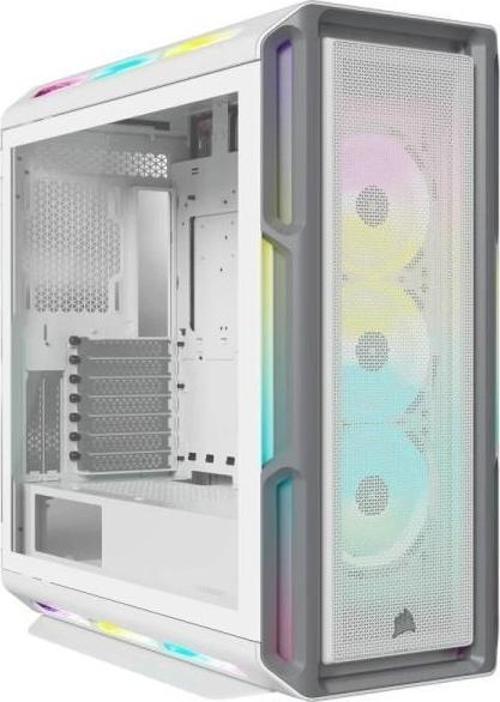 İCUE 5000T RGB Tempered Glass USB-C Beyaz Mid Tower Kasa