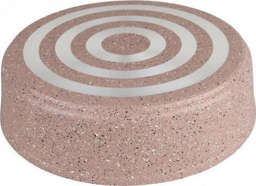 3411 Granit Yuvarlak Fırın Tepsisi 30x8,5 Cm Kahverengi