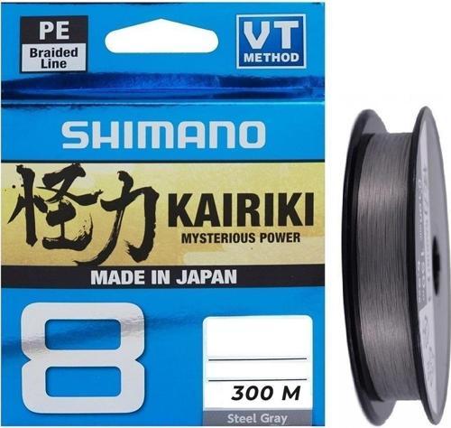 Kairiki Yeni Seri 8x Steel Grey 300m İp Misina (MADE IN JAPAN) 0,13 mm