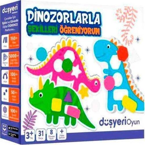 Dinzorlarla Şekilleri Öğreniyorum Yapboz