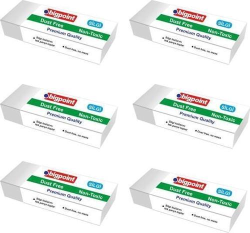 Dust Free Silgi Beyaz Küçük Boy 6 lı