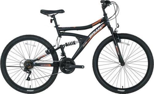 MTS 4300 AMS.ERKEK DAĞ BİSİKLETİ 40CM V 24 JANT 21 VİTES MAT SİYAH TURUNCU