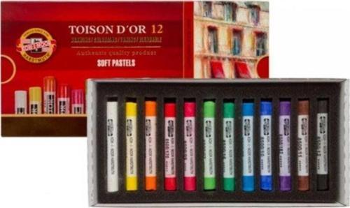 Koh-i Noor Toison D`or Soft Pastel Boya 12 Renk