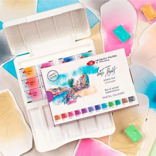 St.petersburg White Nights Artist Suluboya Seti 12 Renk Pastel N:19421875