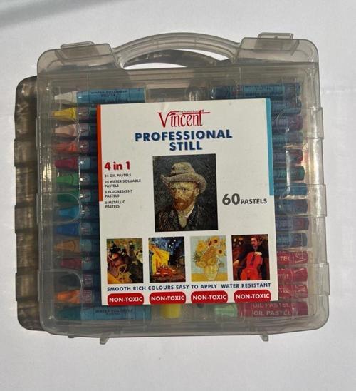 Pastel Boya//plastik Çantalı/60 Lı Set