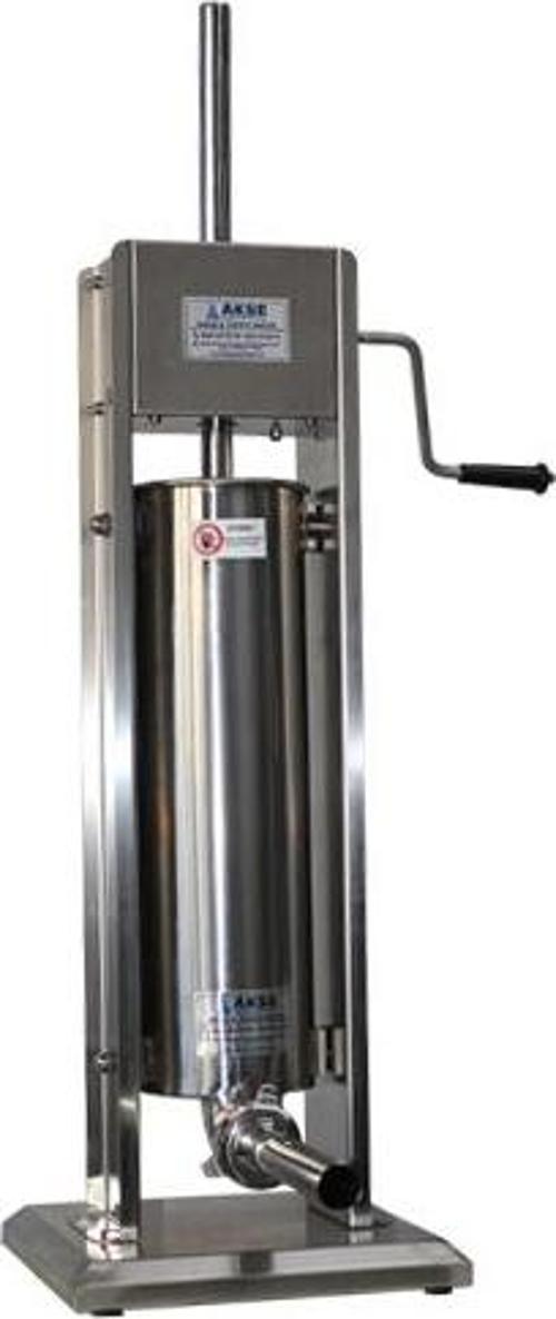 7 Litre Dikey Sucuk Sosis Dolum Makinesı Manuel Mekanık Kollu