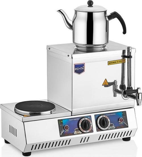13 L Elektrikli 15 Model Tek Demlikli Ocaklı Çay Ocağı