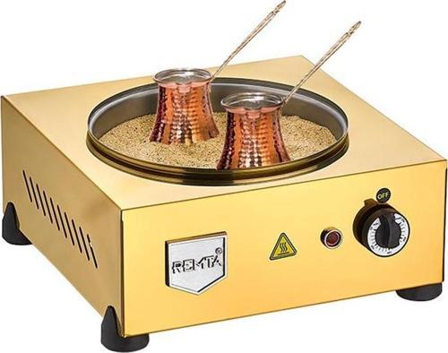 Kumda Kahve Makinesi Altın