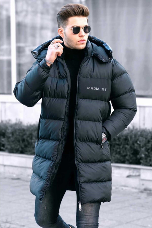 Erkek Siyah Şişme Mont 4915