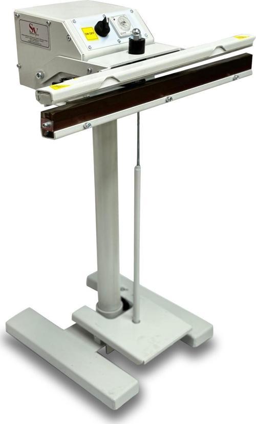 Pedallı 65Cm Pro Naylon Poşet Yapıştırma Makinesi Yerli Üretim White