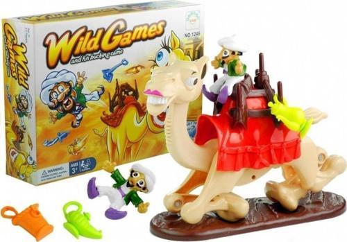 Kahkaha Dolu WILD GAMES, Zıplayan DEVE Kutu Oyunu - 1246